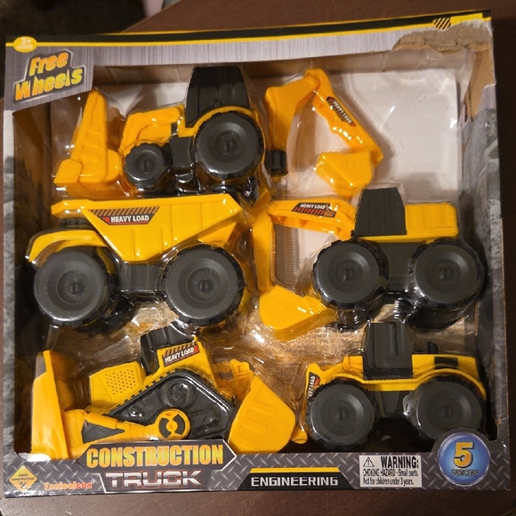 Toy Construction Truck Set - Picture 1 of 6